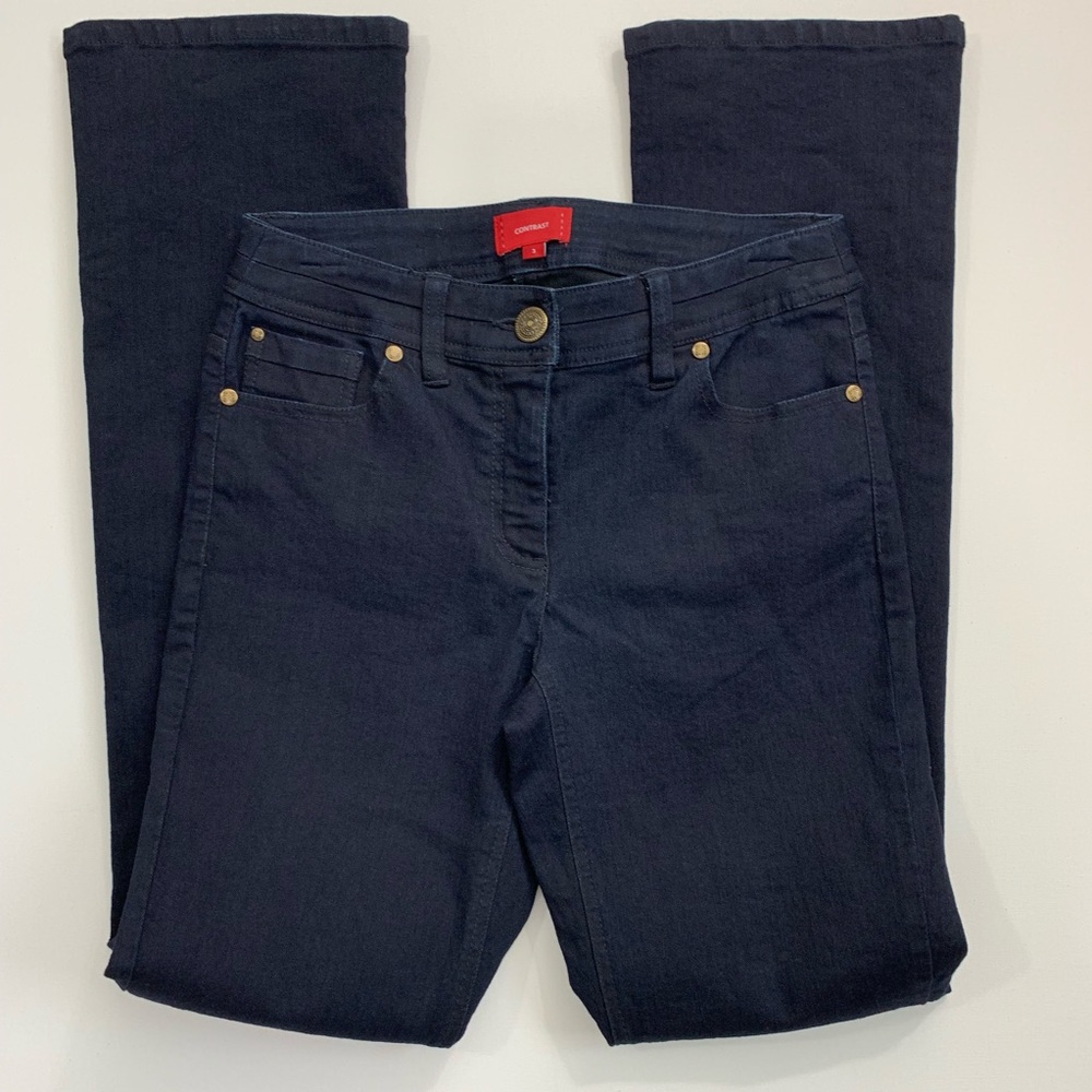 Contrast 3 dark wash jeans